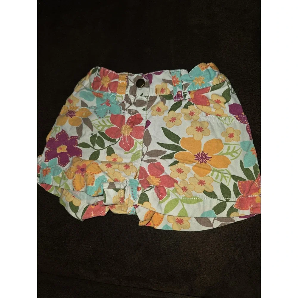 Gymboree outlet jungle gem tank shorts monkey floral size‎ 3 3t